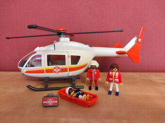 Playmobil Záchranný vrtulník, TOP stav