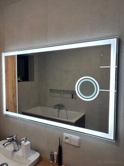 LED prémiové zrcadlo 120x70 koupelna