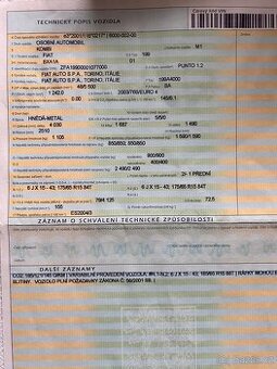 prodám Fiat Punto 1,4 8 ventil