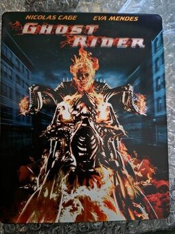 BLU RAY GHOSTRIDER FULL SLIP LIMITKA ČÍSLOVANÁ CZ DAB STEELB
