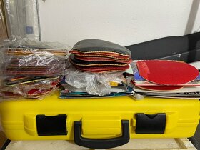 Závodní Tenergy, Dignics a jiné Potahy, pálka Donic a Stiga