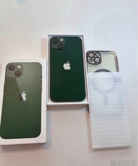 iPhone 13 128gb zelený, 94% bat, pěkný stav