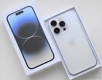 iPhone 14 Pro Silver BATERIE 100% TOP