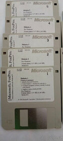 Prodám instalační diskety MS FoxPro 2.5. - 1