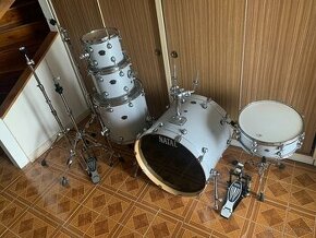 Pětidílný bicí set Natal Arcadia + hardware a obaly