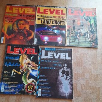 Časopis Level z roku 1998