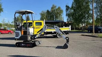 Pronájem - půjčovna minibagru 1.2 t - KUBOTA tříválec