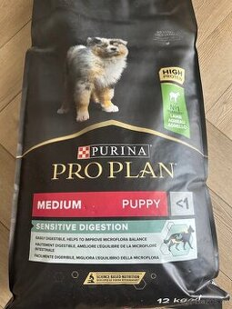 Purina pro plan puppy lamb, 12 kg - 1