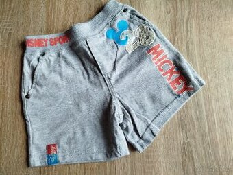Disney kraťasy Mickey Mouse vel.86 12-18 m.