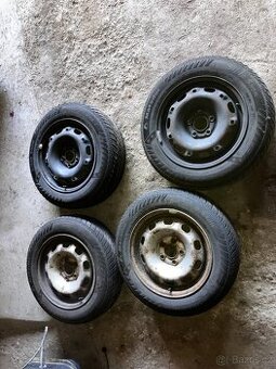 Škoda FABIA - disky obuté - 4 kusy