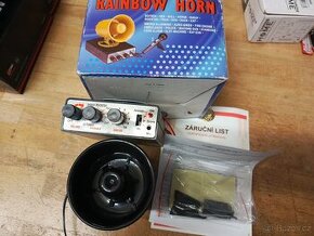 Hobby zvukový systém - megafon různé zvuky CZ návod