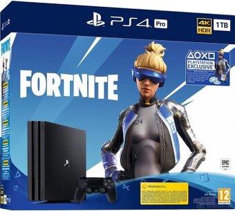 Ps4 Pro 1TB 4K HDR / SONY + 2 x ovladač ps sony