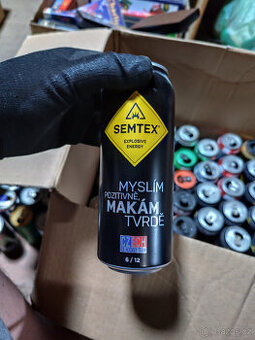 Plechovky od Energy Drinků Semtex - 1