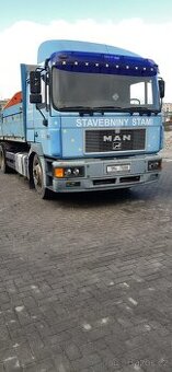 valník MAN 26.403 + Palfinger PK12000B + Schwarzmüller PA2/E