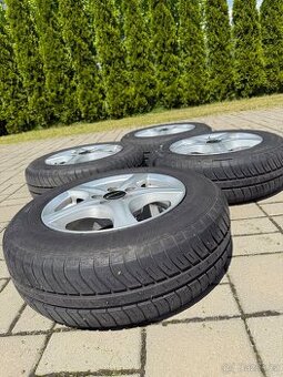 Letní kola+pneu Fabia II 175/70R14 84T