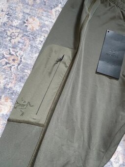 Arcteryx outdoor nové termo legíny base vel L khaki - 1