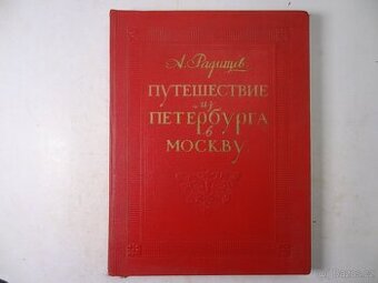 Kniha v ruštině. Radiššev 1949 r.