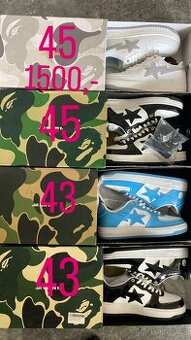 Bape sta různé druhy