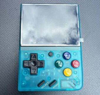 Miyoo Mini v4  [Translucent Blue] 128gb sd