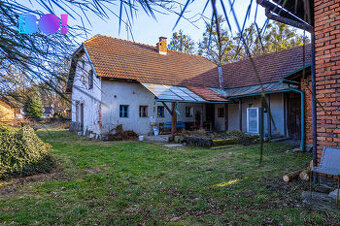 Prodej rodinného domu 4+1 s pozemky, 5501m2, Tichá