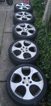 Alu kola 18 pro VW, 5 x 112, letní, orig. Golf GTI
