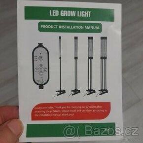 Led osvětlení, 4 lišty a klip, napájecí 3A USB adaptér