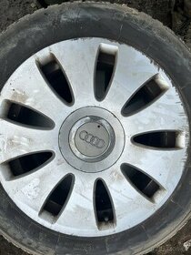 Alu kola audi 5x112 R16 Pneu 205/55