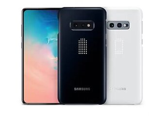 Originální Samsung LED zadní kryt pro Galaxy S10e bílý