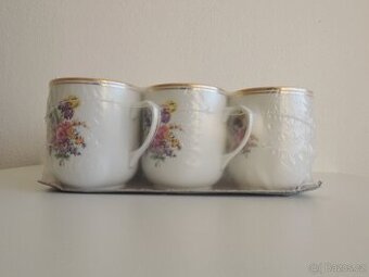 Sada 6 hrníčků, Český Porcelán