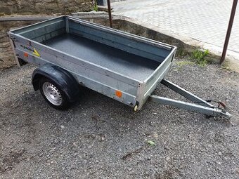 Přívěsný vozík 206x110 do 750kg. STK 06/29