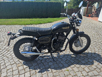 JAWA 350 OHC Scrambler - havarovaná - 1