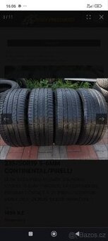 235/50R19 5-6MM CONTINENTAL/PIRELLI