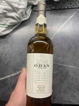 OBAN Single Malt WHISKEY 14y 43% 0,7 l RETRO