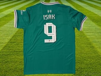 fotbalový dres Alexander Isak Liverpool FC zelená edice