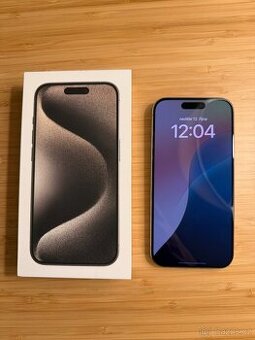 iPhone 15 Pro Natural titanium 128GB - 1