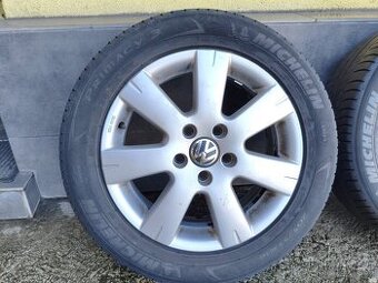 Alukola Vw Golf, Touran, 16 originál vč. 205/55 R16 91V