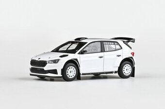 Modely Škoda Fabia IV RS Rally2 (2022) 1:43 Abrex