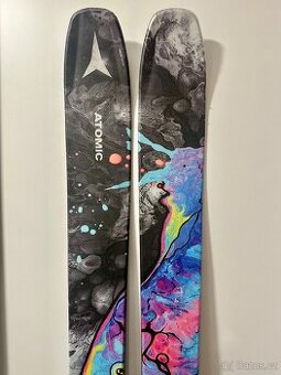 TOP freeride lyže Atomic Bent 110 + Marker Duke PT + pásy