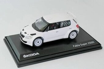 KOUPÍM - model Škoda Fabia S2000 bílá 1:43 ABREX