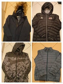 zim.bundy Kappa, HM, Tchibo,Wolf vel.140-162 12-16 let