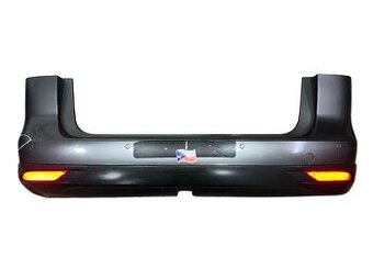 Zadní nárazník šedá LD7R VW Touran 1T3 Cross FL r.v. 2012