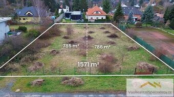 Prodej stavebního pozemku 1571 m², Říčany - Pacov/Radošovice
