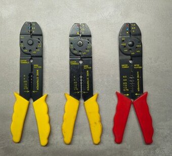 3 ks Krimpovací Kleště