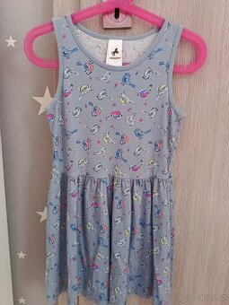 Dívčí šaty 116/122 C&A