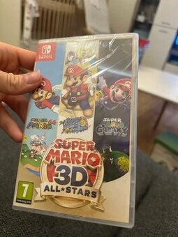 VZÁCNÁ super mario 3D All stars NOVÁ NEROZBALENÁ