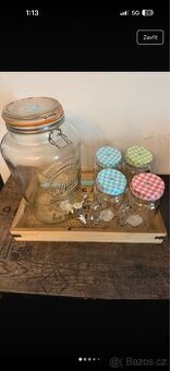 Sada skleněného nádobí