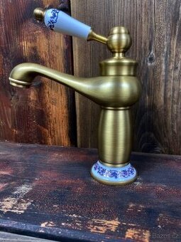 Baterie umyvaldu mosazná  nová