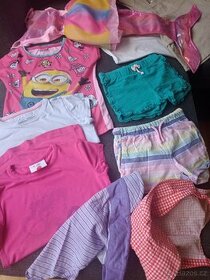 Balík mix oblečení pro holčičku vel.104-110-116
