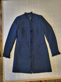 Tmavě modrý kabát 38 NOVÝ