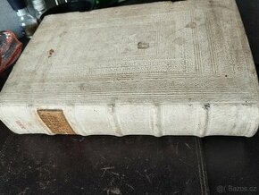 Historická Kniha rok 1733 Dictionarium